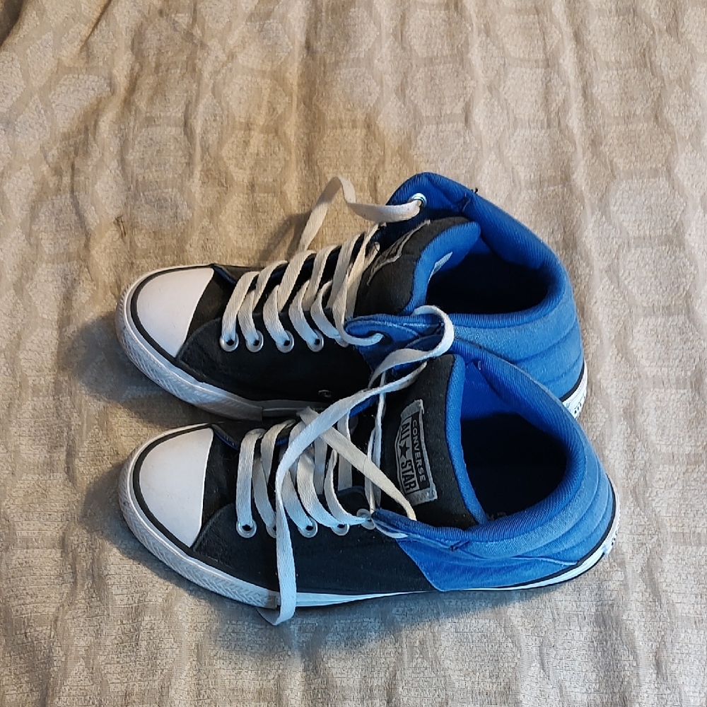 Converse Kids Sneakers in Blue and Black